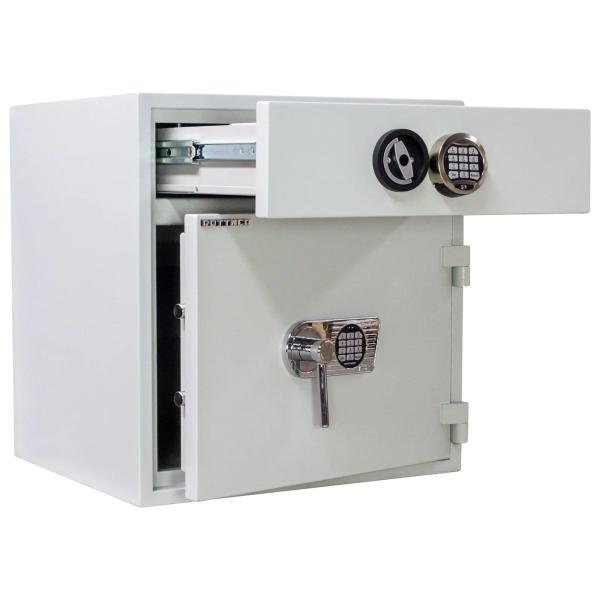 Rottner Schubladentresor D1-70 EL/EL lichtgrau T05893